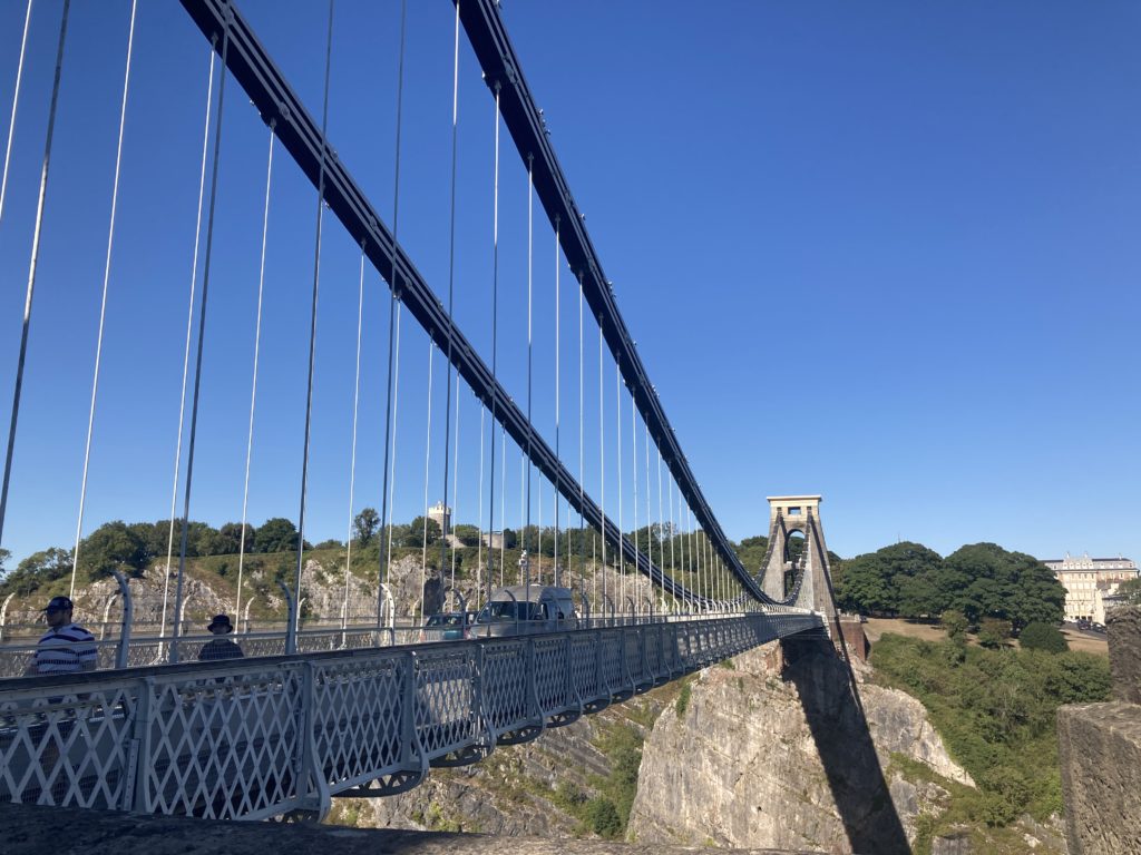 世界最古の吊り橋・クリフトン吊り橋